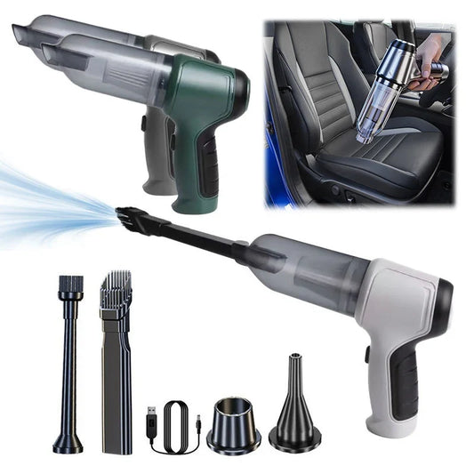3-in-1 Rechargeable Handheld Vacuum Cleaner with LED Light